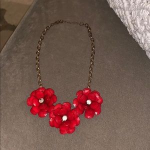 Charming Charlie’s flower necklace